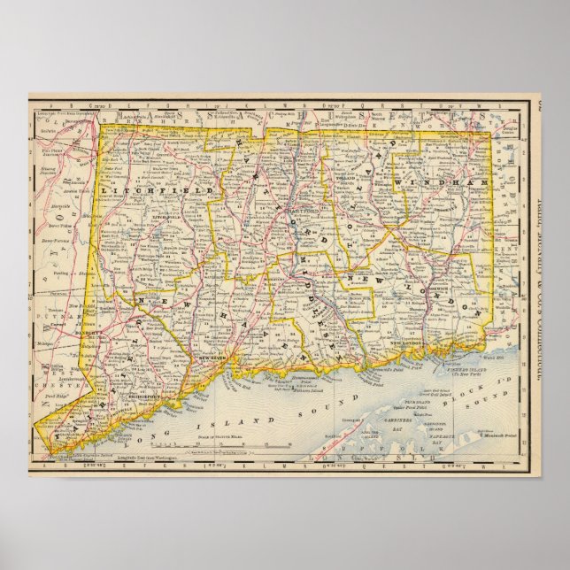 Pôster Connecticut 15 (Frente)