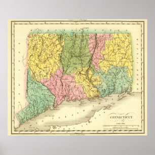 Pôster Connecticut E.U.