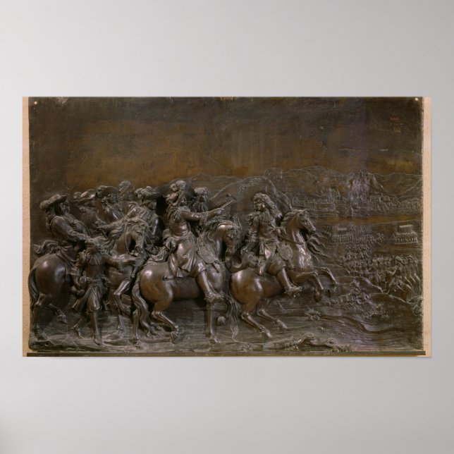 Pôster Conquista da Franche-Comte em 1674, c.1686 (Frente)