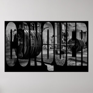 Poster CONQUISTA - Motivação do Workout