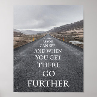 Poster Conquistas e metas motivacionais