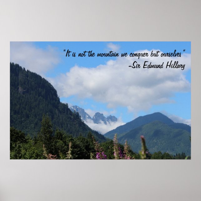 Pôster Conquiste a Montanha (Frente)