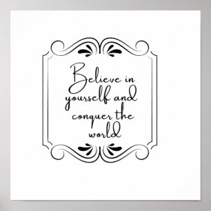 Poster Conquiste o mundo