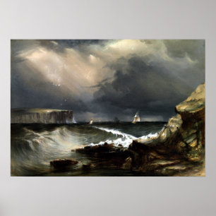 Poster Conrad Martens Vista das Cabeças, Port Jackson