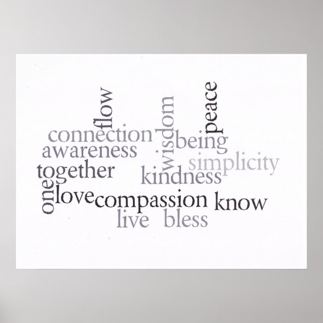 Pôster Consciência ao vivo (Frente)