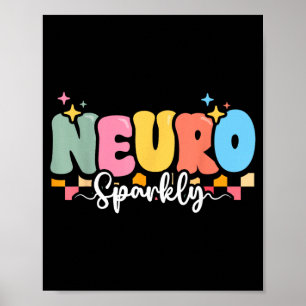 Poster Consciência Au Neurosparkly Tdah Neurodiversidade