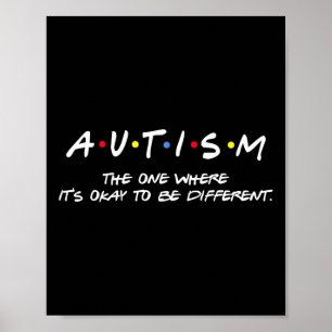 Poster Consciência Autismo - Aquele onde está tudo bem es