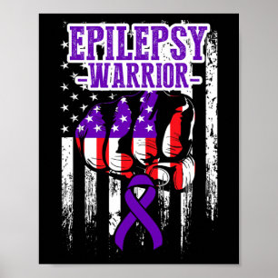Poster Consciência da Epilepsia Guerreiro Epiléptico Sobr