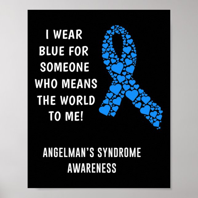 Poster Consciência da Síndrome de Angelman (Frente)