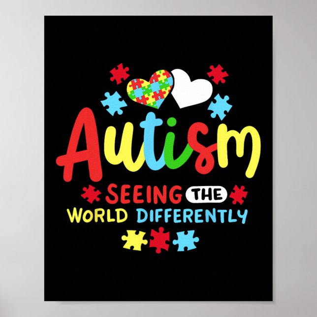 Poster Consciência do Autismo (Frente)
