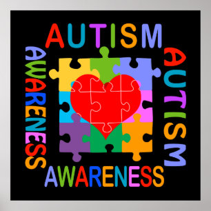 Pôster Consciência do autismo