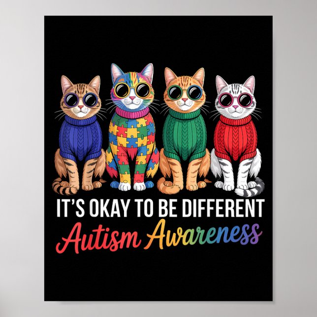 Poster Consciência do autismo  (Frente)
