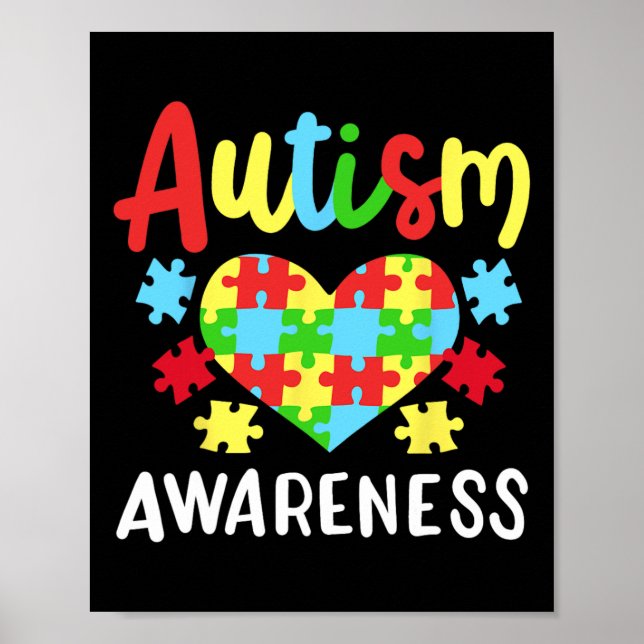 Poster Consciência do Autismo 1 (Frente)