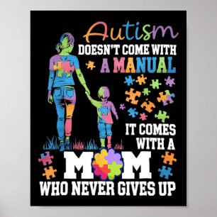 Poster Consciência do Autismo 2025 não vem com um manual