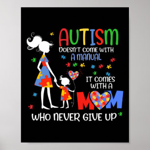 Poster Consciência do Autismo 2025 não vem com um manual