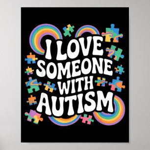 Poster Consciência do autismo autista