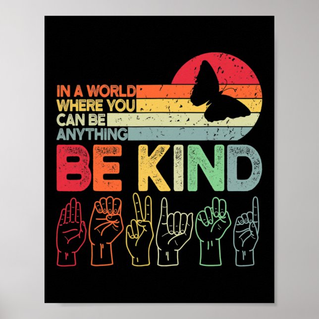 Poster Consciência do Autismo Pequena Mãe Professora Bond (Frente)