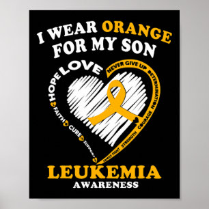 Poster Consciência - Eu Visto Laranja Para O Meu Filho