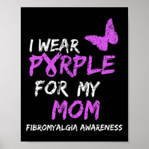 Poster Consciência Eu Visto Roxo Para Minha Mãe 4