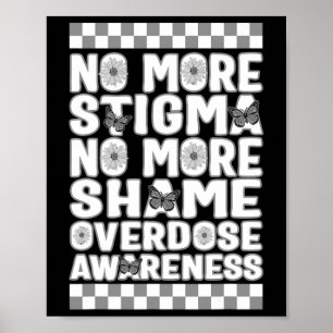 Poster Consciência Não Mais Estigma Não Mais Vergonha Flo