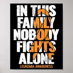 Poster Consciencialização Suporte Familiar Leucemia 2
