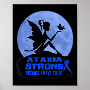 Poster Conscientização da Ataxia 