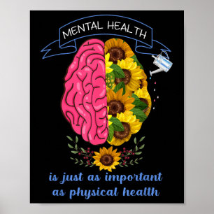 Poster Conscientização da Saúde Mental Prevenção ao Suicí