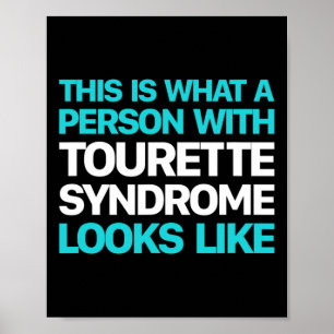 Poster Conscientização da Síndrome de Tourette Conscienti