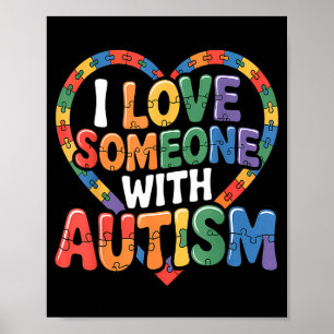Poster Conscientização do autismo