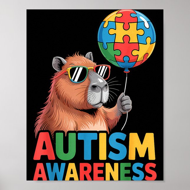 Poster Conscientização do autismo  (Frente)