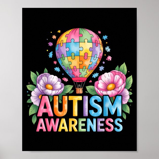 Poster Conscientização do autismo  (Frente)
