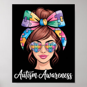 Poster Conscientização do autismo