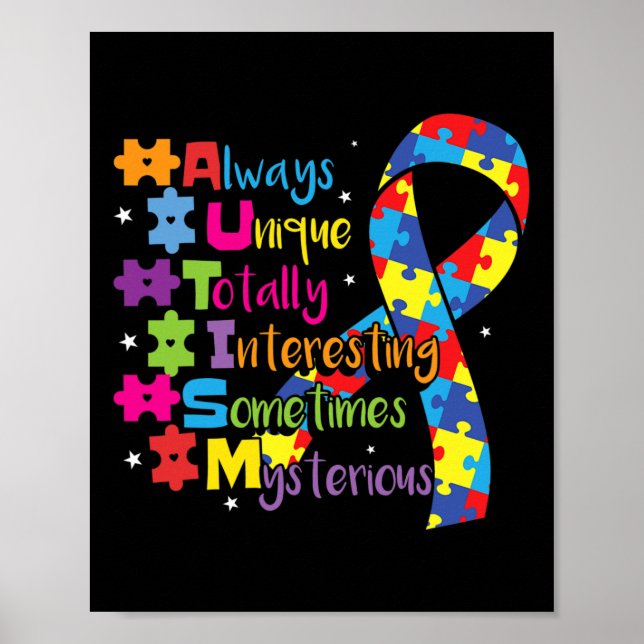 Poster Conscientização do Autismo 1  (Frente)