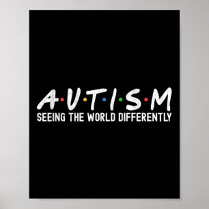 Poster Conscientização do Autismo Equipe de Apoio ao Auti