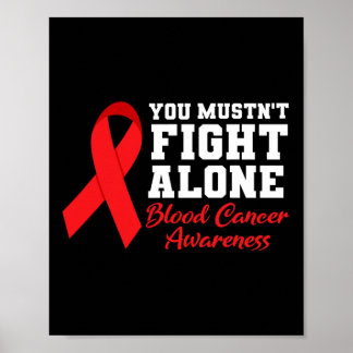 Poster Conscientização do Câncer de Sangue Câncer de Sang