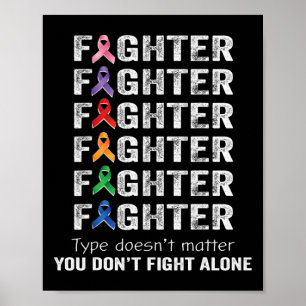 Poster Conscientização do Dia Mundial do Cancer Sobrevive