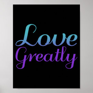 Poster Conscientização Prevenção Amor Grande Desenho