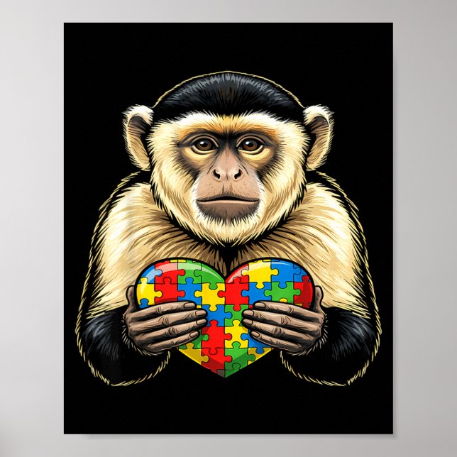 Poster Conscientização sobre autismo (Frente)