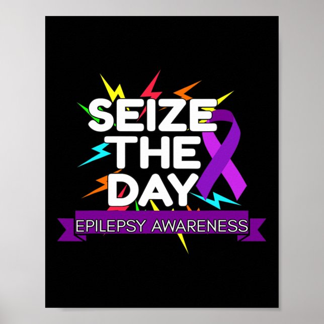 Poster Conscientização sobre Epilepsia (Frente)
