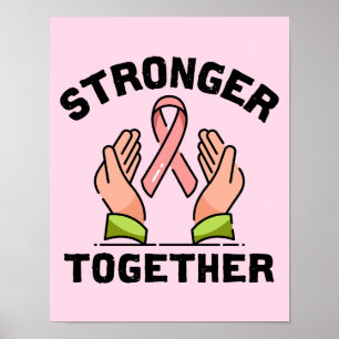 Poster Conscientização sobre o Câncer de Mama