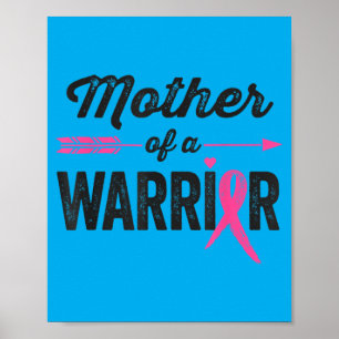 Poster Conscientização sobre o Câncer de Mama s_ Mãe de u