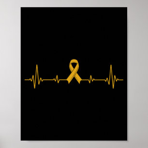 Poster Conscientização sobre Prevenção ao Suicídio com Fi