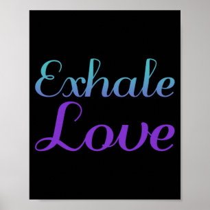 Poster Conscientização sobre Prevenção ao Suicídio Exhale