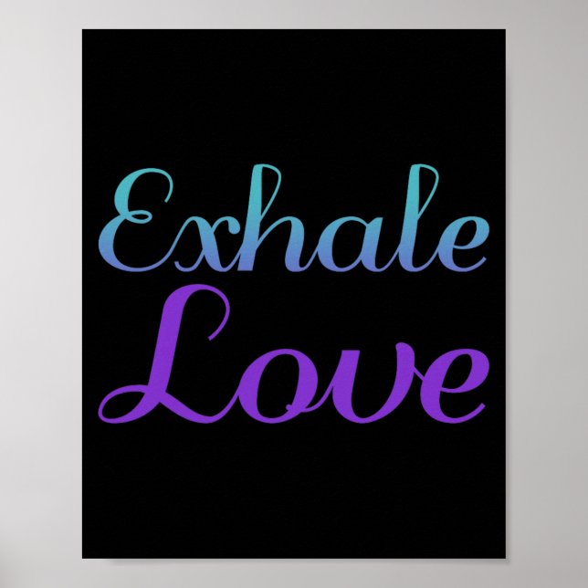 Poster Conscientização sobre Prevenção ao Suicídio Exhale (Frente)