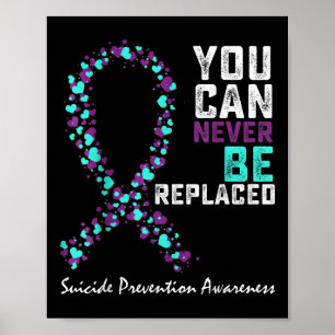 Poster Conscientização sobre Prevenção do Suicídio Você N