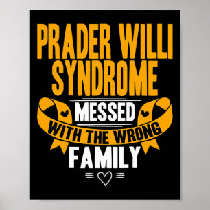 Poster Conscientização sobre Pws - Síndrome de Prader Wil