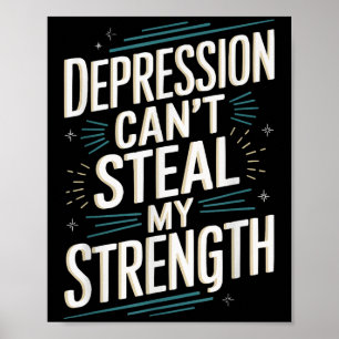 Poster Conscientização sobre Suicídio Depressão Ansiedade