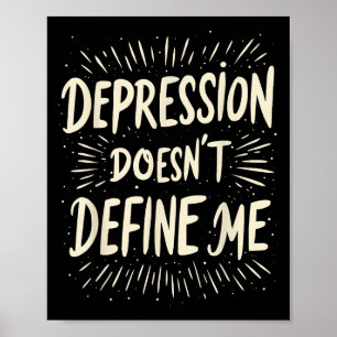 Poster Conscientização sobre Suicídio Depressão Ansiedade
