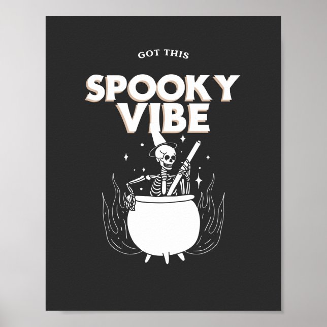 Poster Consegui Esta Visibilidade Spooky (Frente)