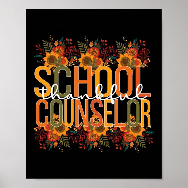 Poster Conselheiro de Escola de Ação de Graças (Frente)